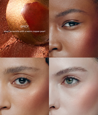 all 6 new mélange à trois blush & highlight sticks