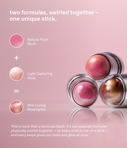 all 6 new mélange à trois blush & highlight sticks
