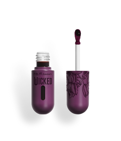 r.e.m. beauty x Wicked: For Good tulip field lip stain