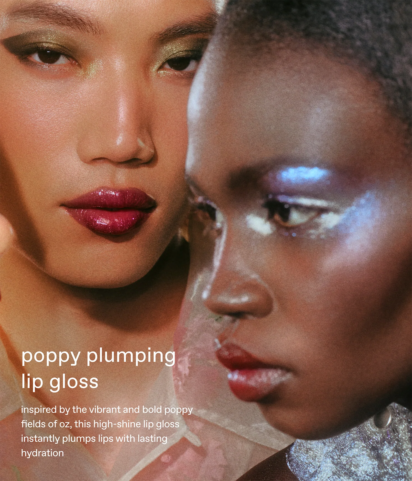 r.e.m. beauty x Wicked: For Good Poppy Plumping Lip Gloss