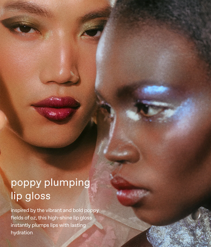 r.e.m. beauty x Wicked: For Good Poppy Plumping Lip Gloss
