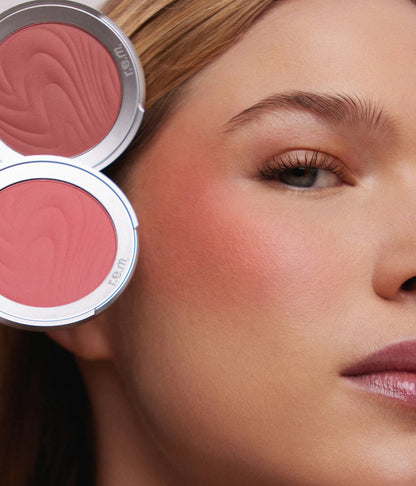 satin matte blush