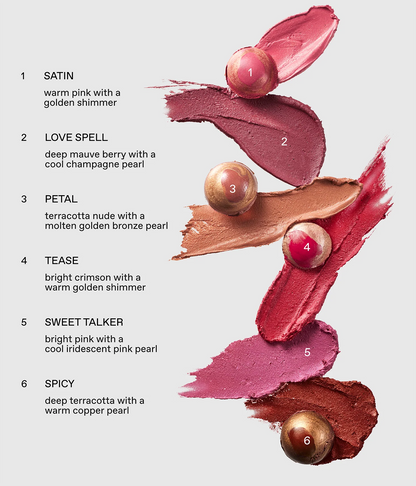 all 6 new mélange à trois blush & highlight sticks