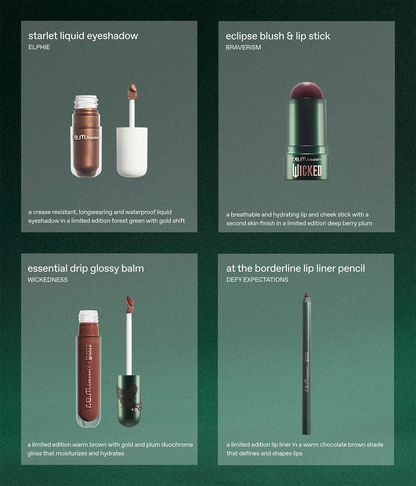 r.e.m. beauty x Wicked: For Good Elphaba Makeup Set