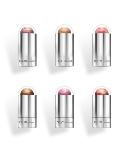 all 6 new mélange à trois blush & highlight sticks