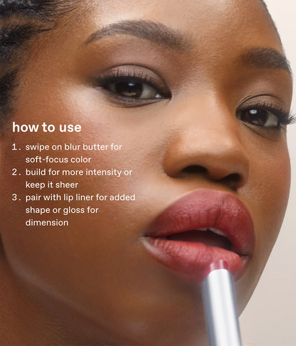 blur butter + hypernova satin matte blush set