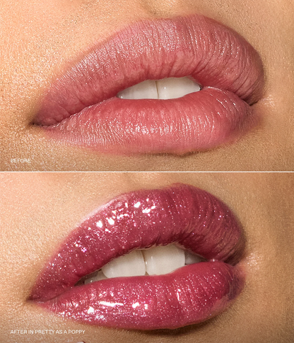 r.e.m. beauty x Wicked: For Good Poppy Plumping Lip Gloss