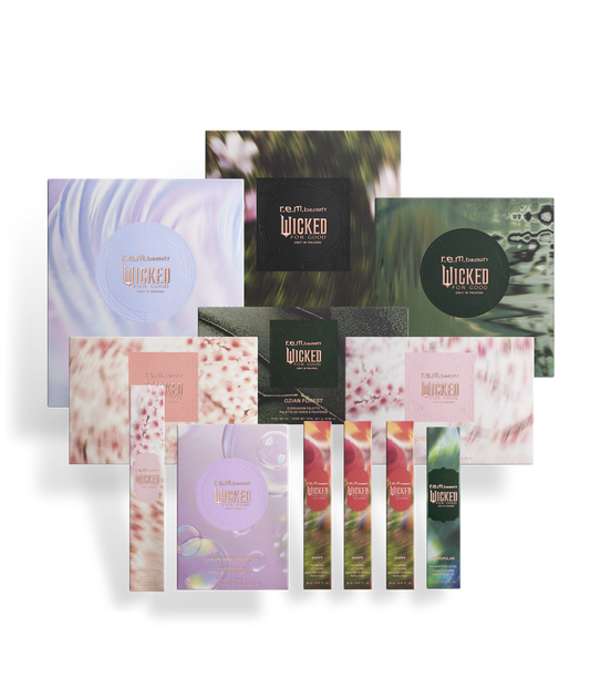 r.e.m. beauty x Wicked: For Good full collection bundle