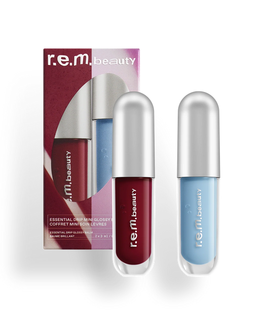 mini essential drip glossy balm duo