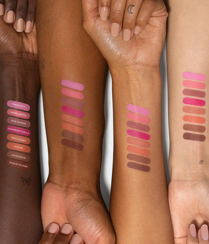 blur butter + hypernova satin matte blush set