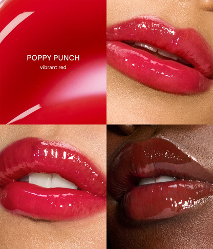 r.e.m. beauty x Wicked: For Good Poppy Plumping Lip Gloss